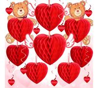 YBwanli 14 pieces valentines decorations,valentines day decorations,360-degree display romantic decorations,proposal decorations,will you be my girlfriend