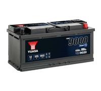 YBX9020 12v 105Ah 950A Yuasa AGM Start Stop Plus 4yr Warranty Battery