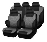 YBZNCASC 5PCS Car Seat Cover Sets, for MG S5 EV Trophy 2025- Front Rear Full Set Seat Protectors All-weather Coverage Breathable Car Accessories,B