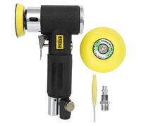 YC 2611 Pneumatic Polisher, Air Sander Polishing Machine, 2Inch3Inch/ Eccentric Elbow with Sanding Pad, Speed Pneumatic Tool for Narrow Space Grinding, Construction