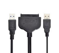 YC Chenyang CY SATA to USB 3.0 Adapter Cable with Extra 5V Power 6Gbps Support 2.5inch External SSD HDD Hard Drive 22 Pin Sata III