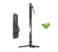YC Onion Pineta Pro Carbon Fiber Monopod with Pedal Base, Lightweight Travel Monopod Light Stand with Quick Release Plate for Sony Canon Nikon Fuji DSLR Cameras, Gimbal and etc Max Load 11lb/5Kg
