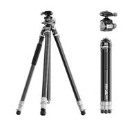 YC Onion Tako T23 Carbon Fiber Tripod with BC44 Ball Head I 10kg Load I One-Flip Quick Release I 1825mm Max Height I Dust-Proof Joints for Low-Angle/Macro Photography