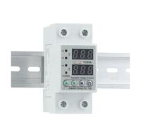 YC6VA Household DIN rail adjustable digital dual display limit overcurrent protector AC 230V 40A 63A(40A)