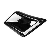 Ycagrain Left Side Real Carbon Fiber Board Car Front Bumper Vent Intake Outlet Duct Cover Trim for 350Z Z33 2003-2009