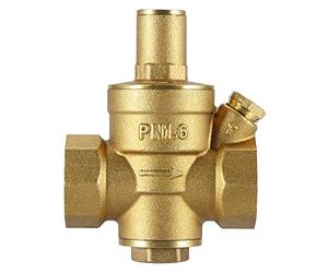Ycauty 3/4" Adjustable Brass Water Pressure Reducing Valve for Strong Environmental Applicability, 1.6MPa Max Pressure, for Home Garden Irrigation
