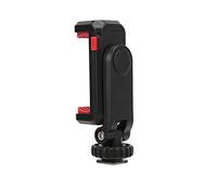 Ycauty 360 Degree Rotation Phone Clamp/Holder Phone Bracket with Cold Shoe Mount for Microphone Fill Light