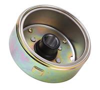 Ycauty 8-Pole Stator Magneto Flywheel Direct Replacement for Scooter Engine Aluminum Alloy Material