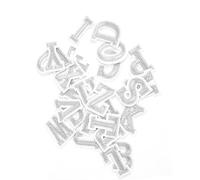 Ycauty Alphabet Cloth Sticker Durable Sewing Tool for DIY Decoration 26 Pcs for Clothes, Hats, and More Golden 1.57in for DIY Enthusiasts (About 4cm high)