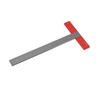 Ycauty Aluminum Alloy Accurate T Square Ruler Multifunctional Portable for Woodworking Engraving Scale Indoors Outdoors