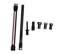 Ycauty Ceiling Leveling Socket Set, 10MM 13MM 14MM 17MM Quick Change Sockets with 270mm to 500mm Adjustable Extension Pole, Professional Wall Ceiling Construction Tool Kit