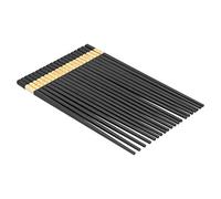 Ycauty Chinese Style Durable Chopsticks Set for Home Reusable Tableware for Family, Hotel Use 10 Pairs