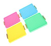 Ycauty Colorful Pegboard Puzzle Toy Set Hands-on Ability Training for Children Plastic Pegboard Teaching Aids for Home or Classroom Use