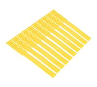 Ycauty Cow Identification Bands Durable Farm Livestock Marking Rings for Cattle 10pcs for Various Animals (Yellow)