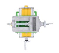 Ycauty Cross Slide Drill Press Vise Strong Alloy Steel 2 Way X Y Compound Vise for Milling Machines and Drilling, Heavy Duty Material
