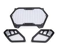 Ycauty Durable Motorcycle Front Bumper Grille Cover Aluminium Alloy Replacement for Maverick R 2024-Later for Outdoor Enthusiasts
