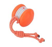 Ycauty ''Electric Dog Ball Toy''Automatic Rolling Interactive Pet Ball for Boredom Indoor Play ','Stimulating Rope Attachment''for Energetic Dogs','Plastic Material''','Quiet Operation' (Orange)