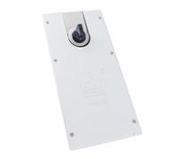 Ycauty Floor Spring Hydraulic Ground Hinge Closer Smooth Opening for Glass Door 110KG for Home Improvement Stainless Steel Size 10.6x5.1x2.8in