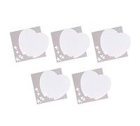 Ycauty Heat Transfer Puzzle Heart Shape Sublimation Jigsaw Set for Memory Keeping and Sweet Gifts, 75Pcs, A4 19x19cm