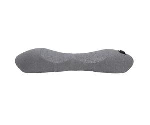 Ycauty Heated Lumbar Support Pillow Ergonomic USB Powered Heating Back Pillow for Sleeping & Resting,Made of Memory Foam & Polyester (Classic Gray)