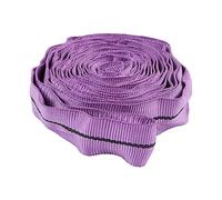 Ycauty Lifting Sling Durable 1T Polyester Rigging Strap for Transportation Ship Electric Power Purple