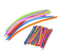 Ycauty Long Balloons Durable for Various Shapes, 200Pcs Latex Multiple Colors Balloons Toy for Party Wedding Room Decoration, Perfect for Children's Birthdays, Easter Decorations