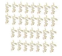 Ycauty Love Script 30pcs Mini Wood Chips for Romantic Home Wall Art Decoration for Scrapbook Layout, Unpolished Antique Style, 5.5 X 3cm
