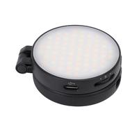 Ycauty Magnetic Selfie Light Portable Video Light for Makeup Photography 360° Rotatable Folding Fill for Phone Magnetic Selfie Support Suit for ABS Black 1Pc