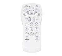 Ycauty Media Center System Controller for AV 3-2-1 Series Efficient TV Remote Control for Home Entertainment Use White ABS Material (White)