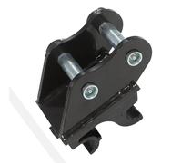 Ycauty Mini Excavator Mechanical Quick Change Hitch Efficiently Improves Work Efficiency for Small Digger Quick Coupler, Alloy Steel Span Length 3.62" for Excavators