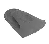 Ycauty Oven Mitts Thickened Heat Insulation Protective for Cooking and Outdoor Barbecue, 2pcs Kitchen Pinch Mitts for Slippery Objects, 7.9" Silicone Mini Oven for Hot Objects (Grey)