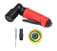 Ycauty Pneumatic Grinder Compact Low Vibration Polishing Machine for Furniture Dust Removal 2in Zinc Alloy