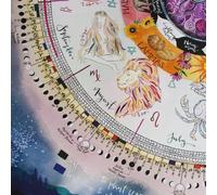 Ycauty Precise 2022 Moon Calendar Large Hangable Wall Calendar for Clear Daily Plan At a Glance, Prevents Ink Leakage and Damage, for Moon Lovers, Farmers and Yoga Enthusiasts, Size: 80 * 40cm