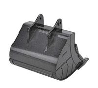 Ycauty RC Excavator Bucket Accessory Stable Performance for 1580 RC Engineer Car, Convenient Install, 1 X Bucket