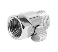 Ycauty Shower Shut Off Valve Leakproof Water Saver Valve with Lever Handle for Bathroom G1/2, Brass