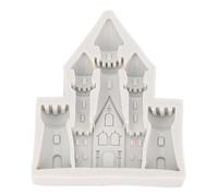 Ycauty Silicone Castle Moulding Tool Soft Flexible Design for Cake Decorating Parties 1 Unit