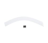 Ycauty Silicone Milk Tube Accessory Set Easy to Maintain for Coffee Machine, 6pcs Milk Tubes Hoses Fit for with Connectors for Replacement