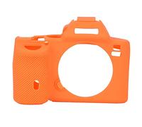 Ycauty Silicone Orange Camera Protective Shell Cover for A7/A7R/A7S, Flexible & Sturdy, Easy Access to All Functions, Comfortable Handfeelings for Photographers