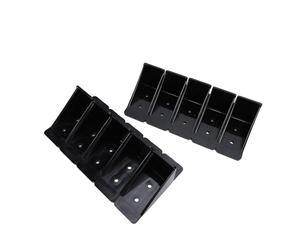 Ycauty Snow Guards Set Polycarbonate RV Roof Protective Prevent Sliding Ice 10pcs for RV Modification