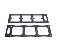Ycauty Socket Bottom Box Scribing Template Set, 3 Holes Feature for Accurate Drilling, Ideal, Carbon Steel Construction, 2 Units