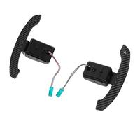 Ycauty Steering Wheel Shift Paddle Extensions, Carbon Fiber | Easy installation, Durable metal alloy, Clear markings for better control
