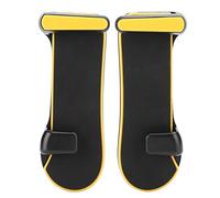 Ycauty Tablet PC Gamepad Four Fingers Continuous Shoot Joystick for/IOS Tablet PC Yellow ABS 151g (Yellow)