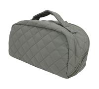 Ycauty Travel Makeup Organizer Bag 180 Degree Lay Flat Large Capacity Cosmetic Toiletry Pouch for Women, Stylish Gift Choice for Beauty Enthusiasts or Travelers (Green)