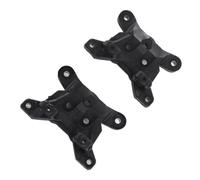 Ycauty Universal Black RC Car Shock Absorbant Mounts for SCY16101 16102 16103 1/16, Sturdy and Practical, Improve Performance, for RC Car Enthusiasts - 2PCS Front Rear 13g