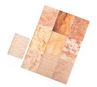 Ycauty Vintage Antique Paper Set Delicate Flowing Time for DIY Decoration for Scrapbook Vintage Lovers (Old Pages Pattern)