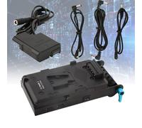 Ycauty Virtual V Mount Battery Plate Adapter with Full Decode EL14 for D5300 D5600 D5200 D3400 D3100 D3300 D5100 D5500 Photography Studio