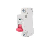 YCB6H-63 1P 18mm Miniature Circuit Breaker MCB Din Rail Mount Breaking Capacity 6A/10A/16A/20A/25A/32A 1Pcs(63A)