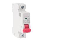 YCB6H-63 1P 18mm Miniature Circuit Breaker MCB Din Rail Mount Breaking Capacity 6A/10A/16A/20A/25A/32A(50A)