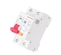 YCB6HLN-63 230V 50/60Hz RCBO 30mA MCB Residual Current Circuit Breaker 16/20/25/32/40/50/63A Over Current Leakage Protection(63A)