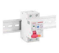 YCB6HLN-63 30mA 1P N RCBO MCB Residual Current Circuit Breaker 230V 50/60Hz Over Current Leakage Protection Automatic switch (Color : 1p N, Size : 40A)